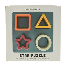 Load image into Gallery viewer, Silicone Puzzle - Star
