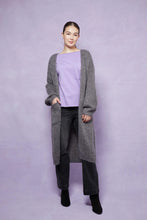 Load image into Gallery viewer, Isle Of Mine - Longline Cardigan - Raven