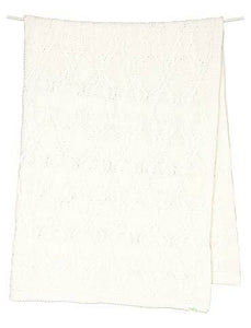 Organic Cotton Baby Blanket -Cream