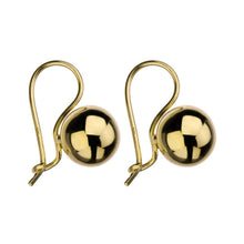 Load image into Gallery viewer, Najo - Euro Ball Gold Plated Earrings