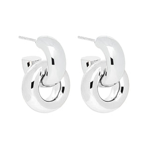 Najo - Tumble Earrings Silver