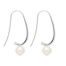 Load image into Gallery viewer, Najo - Provenance Pearl Earrings Silver