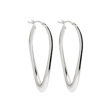 Load image into Gallery viewer, Najo - Basta Silver Hoop Earrings