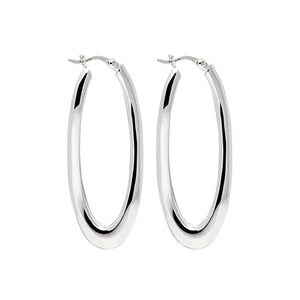 Najo - Basta Silver Hoop Earrings
