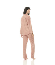 Load image into Gallery viewer, Gingerlily - Sleepwear - Hillary Tan Satin PJ