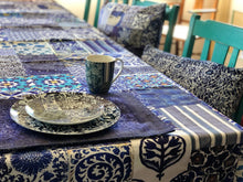 Load image into Gallery viewer, Anna Chandler - Tablecloth - Indigo