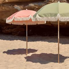 SUNNYLiFE - Luxe Beach Umbrella - Powder Pink