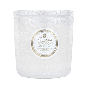 Voluspa - Moroccan Mint Tea 3 Wick Luxe Candle