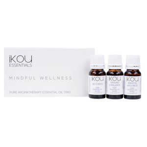 Ikou Essential Oil Trio-Mindful Wellness